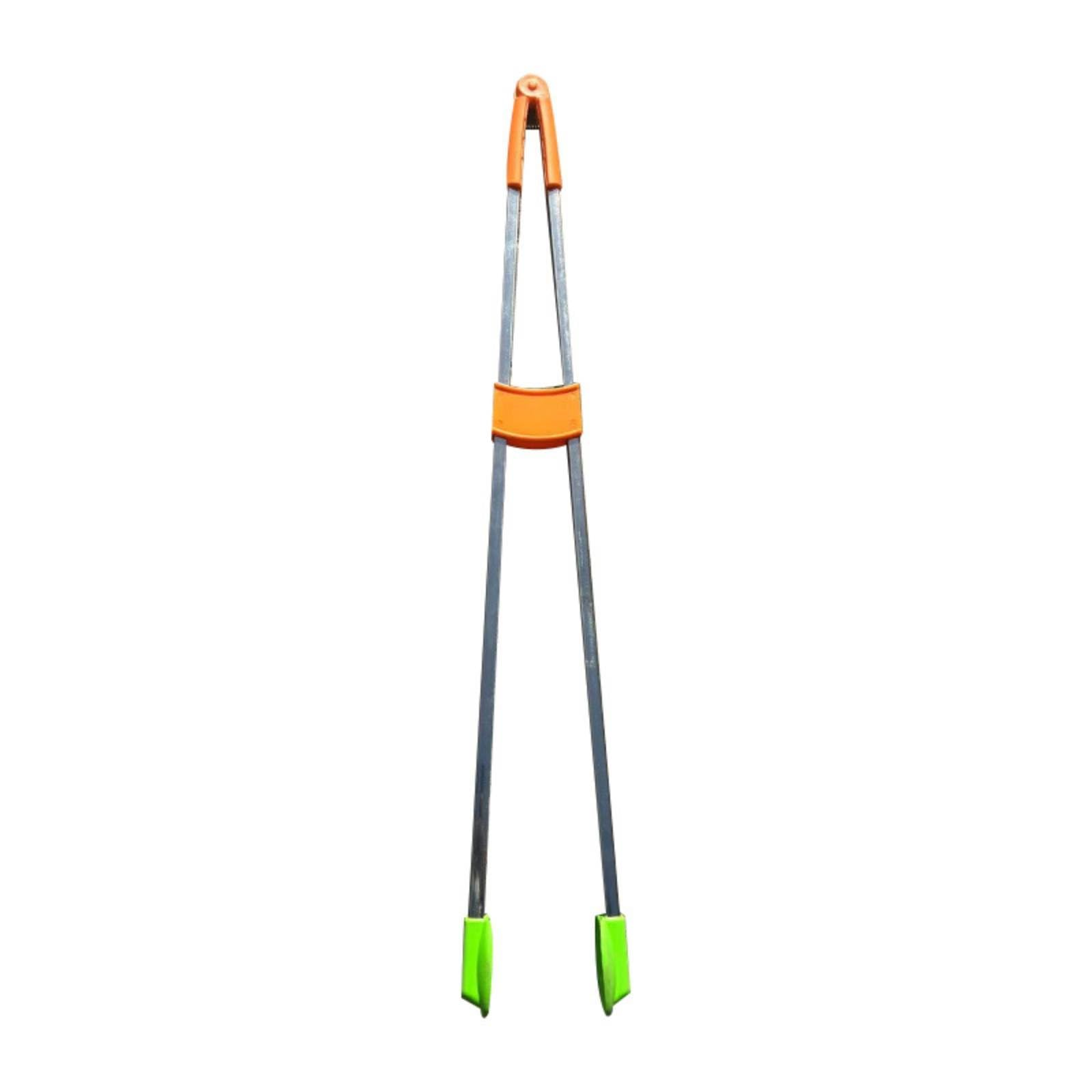Non-Slip Grip Double Rod Trash Grabber Thickened Stainless Steel Litter Picker Heavy Duty Long Handle Trash Grabber Rust Resistant for Sanitation Workers Outdoor Road Courtyard Factory-image-10