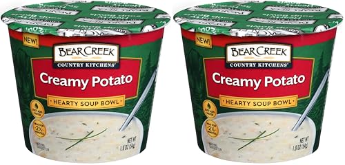 Image of Bear Creek Hearty Soup Bowl, Creamy Potato, 1.9 Ounce (Pack of 2)
