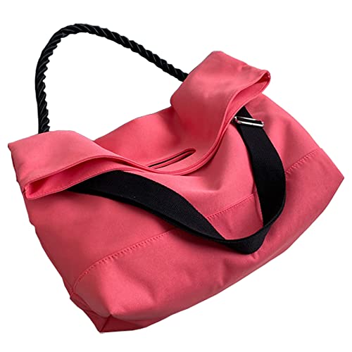 Image of Women Shoulder Bags Canvas Tote Bag Handbag Large Hobo with Pockets Work Bags for Women and Men