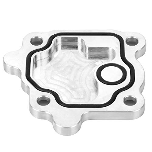 Keenso Vacuum Pump Plate Aluminum Vacuum Pump Cover O Ring Seal Oil Galley Plug Replacement for Gen V LT Engines LT1 LT2 L82 L83 L84 L86 L87