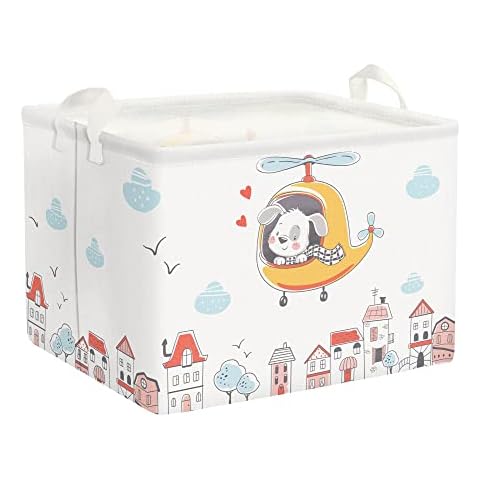 Clastyle Urban Dog Yellow Storage Basket Cover