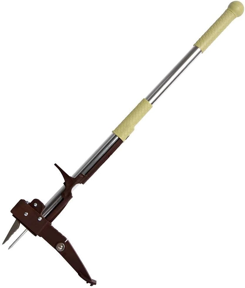 WINSLOW & ROSS Weeder Puller, Stand Up Weed Puller, 39-45" Long Handle Heavy Duty 4-Claws Manual Weeder Remover, Labor Saving Weed Removal Tool - Garden Hand Tools Gift - 2021 Upgraded : Patio, Lawn & Garden