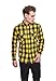 Produktbild Urban Classics TB297 Checked Regular Fit Herren Freizeit Hemd,Mehrfarbig (blk/honey), XX-Large