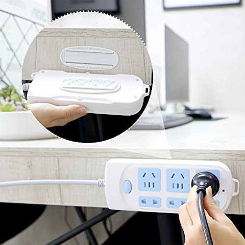 Fengwangli Power Strip Holder, 5 Pack Self Adhesive Power Strip Mount, Surge Protector Mount Punch Free Cable Management System By Fengwangli thumb #6