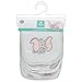 Disney Baby Burp Cloths 3 Pack – 100% Cotton – Mickey Mouse, Minnie Mouse, Winnie The Pooh, Dumbo – Soft & Absorbent Newborn Essentials for Boys & Girls