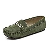 -Dieses Mens Wildleder Loafers Nach dem Design des menschlichen Körpers, unterstützen Sie einen reibungslosen Gang auf jedem Gelände. -Rubber-Außensohle, Wildlederoberteil, innen, EVA-stoßfeste Weichsohle, nicht mehr müde Füße, lassen auch yo ..