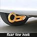 1 Rear Tow Towing Hook for Universal Car Auto Aluminum Racing Trailer Hook Golden