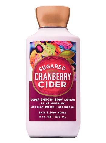 Bath and Body Works Sugared Cranberry Cider 24 Hour Moisture Lotion 8 Ounce