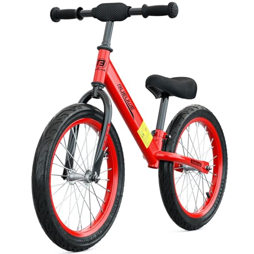 Bueuwe Kinder Laufrad 16 Zoll ab 3 4 5 6 7 Jahre für Mädchen und Junge,...