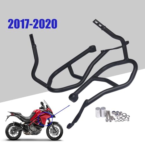 Barre collision Multistrada 950 pour road trip et aventures - 5