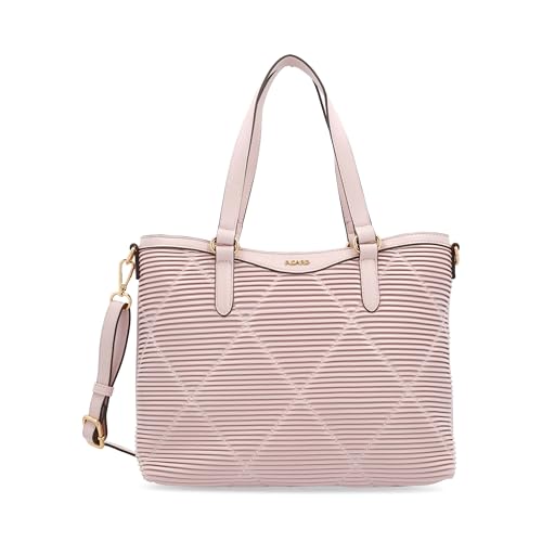 Sac fourre-tout Paris Picard femme en polyuréthane recyclé rose chic