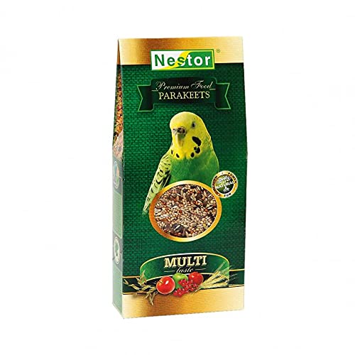 Nestor Premium Multi-Taste Food for Parakeets(Pack of 2,500 ml)