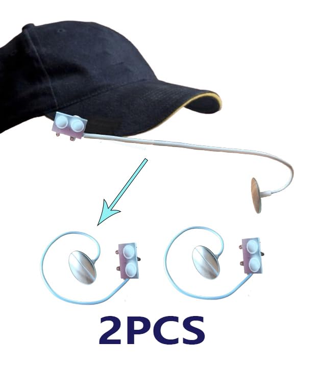 2pcs Ball Cap Rear View Mirror