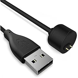 Cargador Mi Band 5 Media Markt CABLEPELADO Cable USB Carga y sincronización | Compatible con Xiaomi Mi Band 5 - Mi band 6 - Mi band 7 | Cargador Xiaomi Mi Band 5/6/7 | Cable reemplazo Xiaomi Mi Band 5/6/7 | Longitud 30 cm | Negro