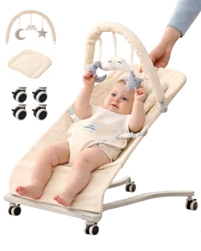 Cuddobaby Bouncer on Wheels Oat
