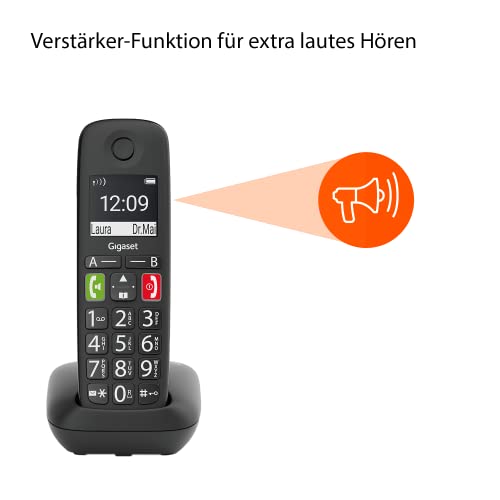 Gigaset E290 Schnurloses Telefon für Senioren