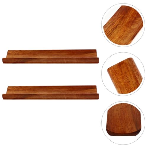 Platos para servir sushi madera 2 piezas CALLARON miniatura 2
