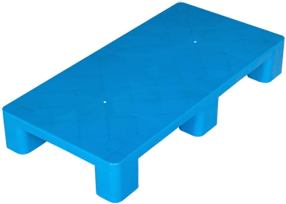 WIGING Plastic Pallets, Six-Legged HDPE Non Slip Safety Storage Racks, Forklift Warehouse Moisture-Proof Mat Board for Supermarket Warehouse (Color : 80x40x12cm, Size : 1pcs)