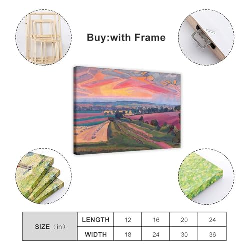 Impression sur toile Spencer Gore, tableau decoration murale bureau 20,3x30,5cm