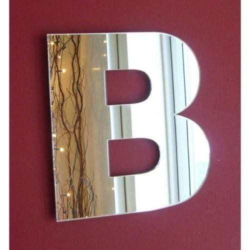 Sendmeamirror Upper Case Letter B Mirror 20cm