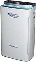 ANTICIMEX Air Purifier with HEPA Filter, Coverage 200 m², CADR 500 m³/h, Humidifier, Very Quiet, Activated Carbon, Neutralizer and Odor Eliminator, UV Anti-Mite, LED Monitor