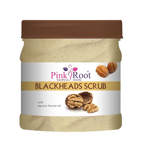 Image of Pink Root Blackheads Scrub with Apricot Kernel oil 500gm