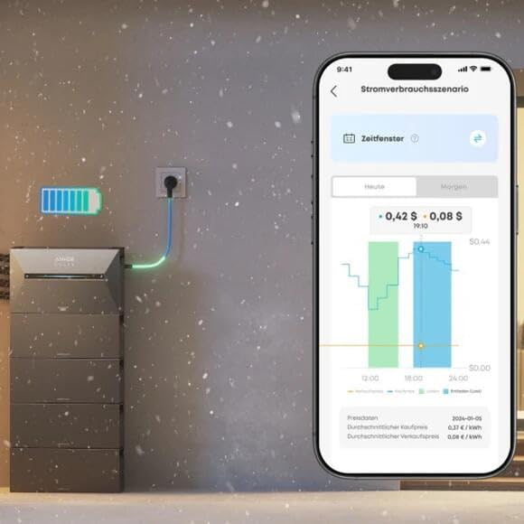 Anker SOLIX Solarbank 3 E2700 Pro - Powerstation - (grau, 1.200 Watt, 2.688 Wh) (10875)