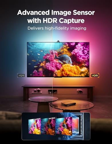 Lighting Govee TV Backlight 3 Pro with HDR Triple Camera, 16.4ft 5-in-1 RGBWWIC LED Strip Lights That Change with 75-85 Inch TVs, 75LEDs/m, Supports AI Filter, Smart App and Voice Control, DreamView Sync SmartThings Compatible Lighting Govee TV Backlight 3 Pro with HDR Triple Camera, 16.4ft 5-in-1 RGBWWIC LED Strip Lights That Change with 75-85 Inch TVs, 75LEDs/m, Supports AI Filter, Smart App and Voice Control, DreamView Sync SmartThings Compatible