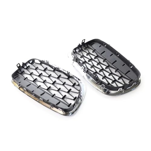 Parrilla frontal cromada para coche compatible con modelos X5 E70 desde 2007 hasta 2013 6