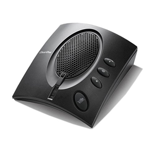 ClearOne Chat 70-U - Micrófono y Altavoz Manos Libres para Ordenador, Negro