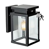 💡 KUBISCHES DESIGN - Diese Außenlampe besticht durch ein modernes Design. Die pulverbeschichtete Oberfläche und echtes Glas bietet eine edle Optik und machen diese Leuchte zum gelungenen Accessoire.