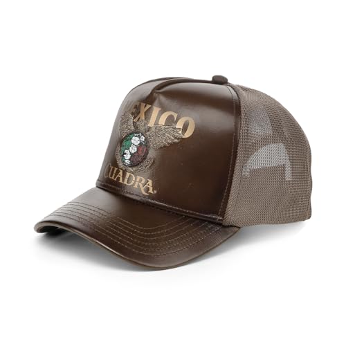 Cuadra Mens Cap Bovine Leather Worldwide Limited Edition 2026 Brown