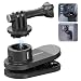 ULANZI Backpack Mount for Action Camera, Go Quick II Magnetic Suction Clip Clamp Mount Quick Release Shoulder Strap Holder Universal Accessories for Max Hero 13 12 11 10 9 8 7 6 5 Black DJI Action