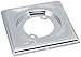Delta RP52145 Dryden Tub and Shower Escutcheon, Chrome