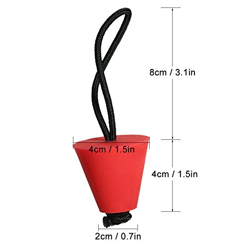 Scupper Plug, Romacci 4 PCS Melhor Kit de Tampão de Caiaque Scupper Universal Kit de Tampão de Caiaq