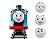 Lionel Mattel Thomas & Friends Battery O Gauge Toy Train Set with Remote, Locomotive, Train Cars, & Track with Authentic Train Sounds, Lights, & Water Vapor Smoke Effects for Kids 4+