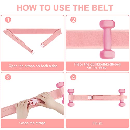 Hip Thrust Belt, Easy To Use With Dumbbells, Kettlebells, Plates, Exercise Hip Thrust Belt With Slip-Resistant Padding For The Gym, Home Workouts #TOP6