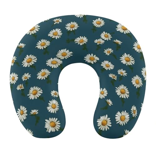 Almohada de espuma viscoelástica U con soporte para cuello