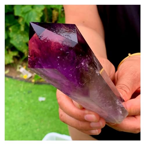 Améthyste brésilienne en grappe naturelle de 1,1 à 1,2 kg