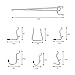 208Pcs Pegboard Hooks Assortment with 3 Pegboard Baskets Organizing Tools Garage Storage System for Kitchen Craft Room