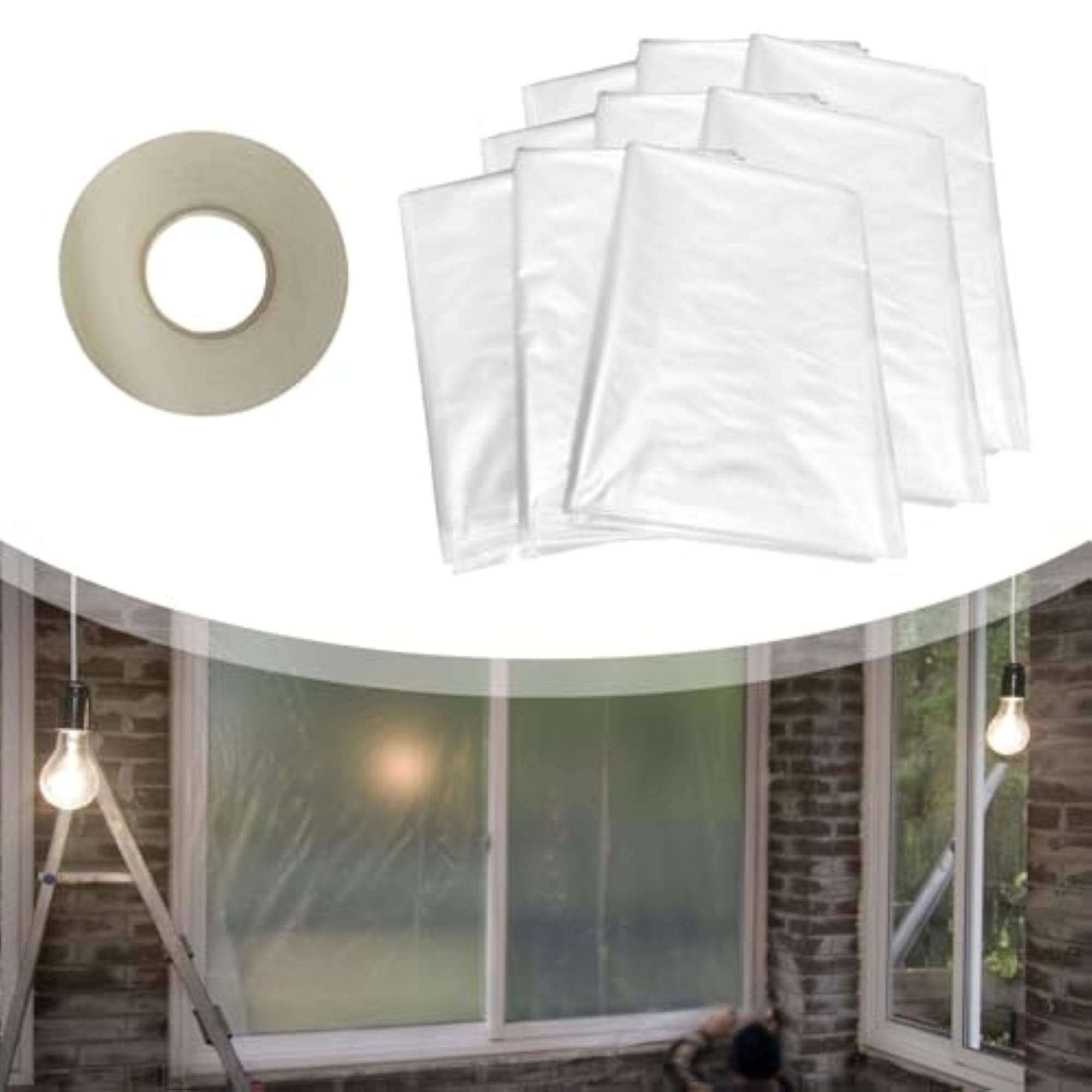 Window Insulation Kit for Easy Installation and Waterproofing