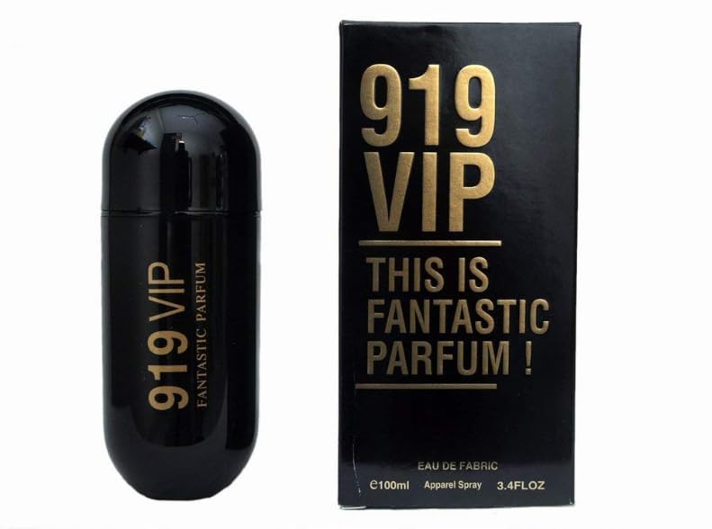 Image of FRASIYON 919 VIP Black Fantastic Perfume for Men - 100ml | Bold & Long-Lasting Fragrance | Elegant Black Bottle | Apparel Spray | Casual & Everyday Wear Perfume