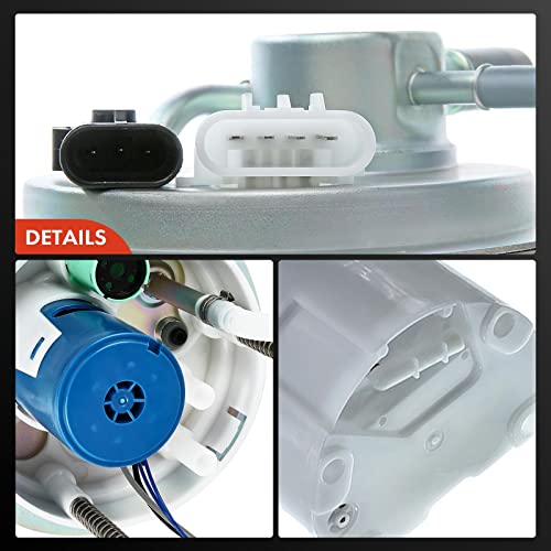 A-Premium Electric Fuel Pump Module Assembly With Pressure Sensor Compatible With Chevrolet Silverado 1500 & Gmc Sierra 1500, 2007 2008, 4.8L 5.3L 6.0L, Replace# 19206531 #TOP6