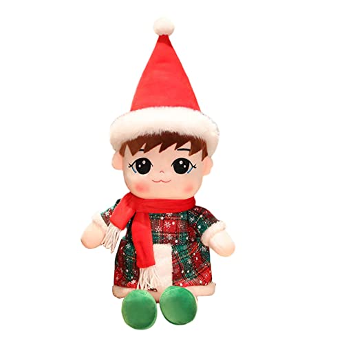 C-LARSS Muñeco de muñeca de muñeca Adorno de Escritorio de Peluche PP Relleno de algodón de algodón Chicas Peluches Chicas muñecas con Almohada de Papas Chico Metro Cover