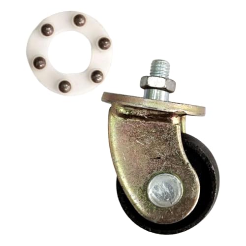 Image of Floor Jack Caster Wheel Easy Installation Swivel Caster Wheel Direct Replace