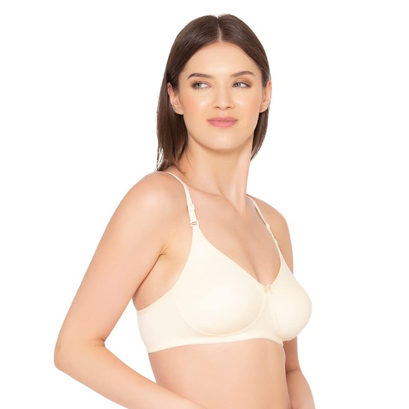 Image of Groversons Paris Beauty Women's Pack of 2 Seamless Non-Padded, Non-Wired Bra (COMB09)