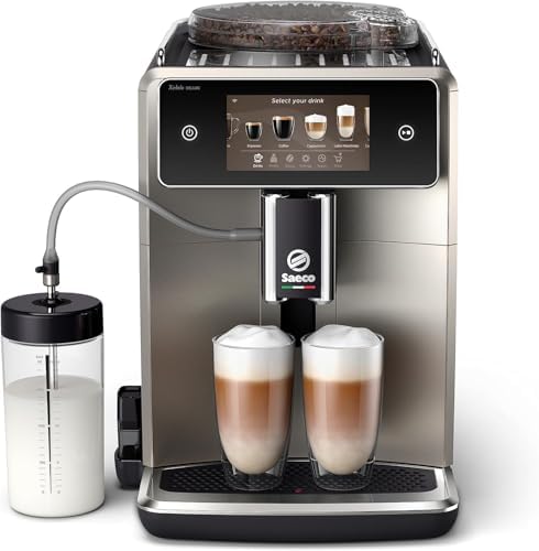 Saeco Xelsis Deluxe Cafetera Superautomática - Wi-Fi Integrado, 2...