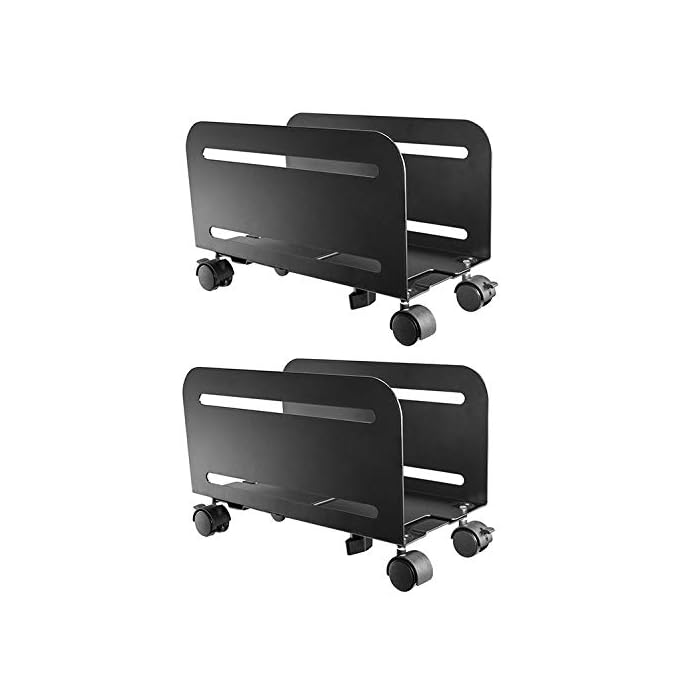 Buy Mount Plus MPCPB4 2 Pack Black Computer Tower Desktop ATXCase