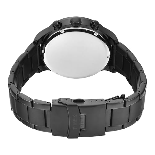 Image of TIMEX Black Round Dial Analog Men's Watch - TWEG29304