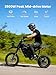 Qlife Vela E5 Electric Dirt Bike for Teens Adults,3500W Peak Mid-Drive Motor,38MPH&53-Miles Off-Road Electric Motorcycle with 48V 23Ah Battery,Full Suspension E Bike,Dual Hydraulic Brakes